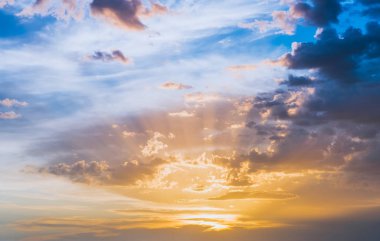 Gökyüzü bulutları arka plan