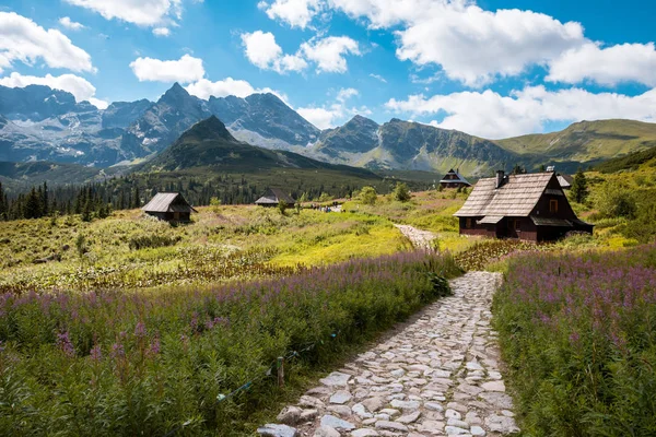 Hala Gasienicowa, montanhas Tatra Zakopane Polónia — Fotografia de Stock