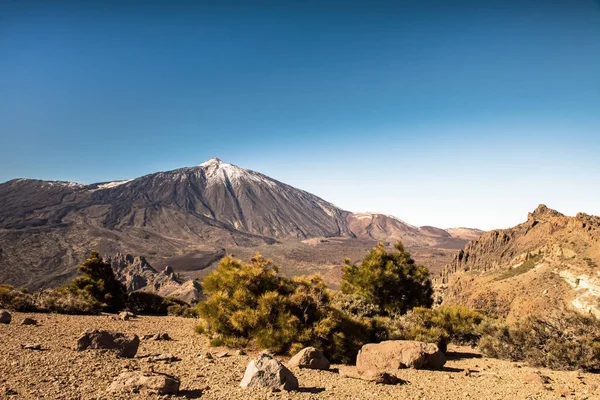 在特内里费岛，西班牙的埃尔泰德火山 — 图库照片