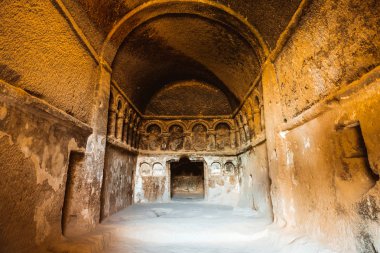 Selime Kapadokya Türkiye'de kilise Mağarası