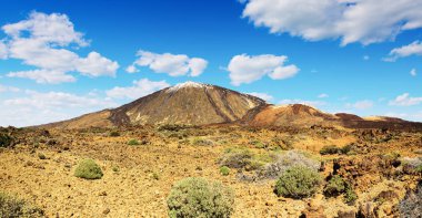 Teide yanardağı Tenerife İspanya Kanarya Adaları