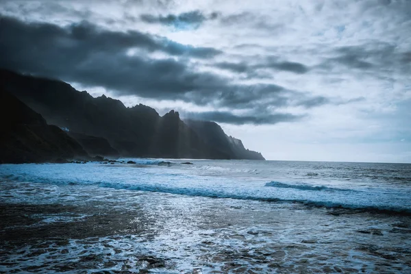 Puesta de sol sobre el océano Tenerife —  Fotos de Stock