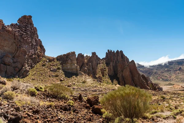 Lava paisaje Teide volcán Tenerife Canarias — Foto de Stock