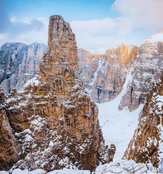 山Sella Ronda Dolomites Italy — ストック写真