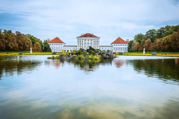 Нимфенбургский дворец и парк Мюнхен Бавария Германия — стоковое фото
