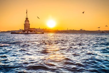 Kızlık kule ya da Kiz Kulesi Istanbul, Türkiye