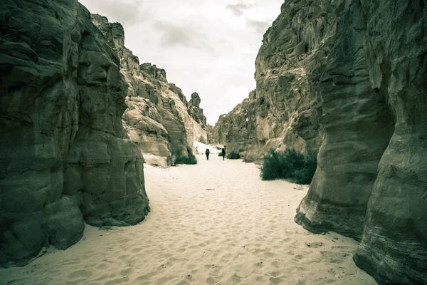 Península do Canyon Sinai Branco, Egito — Fotografia de Stock