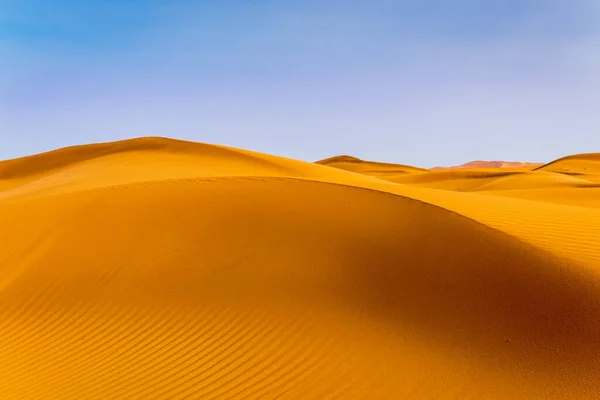 Lanskap gurun gersang emas Sinai, Mesir — Stok Foto