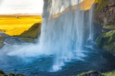Seljalandfoss şelale, İzlanda