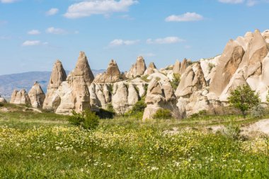 Goreme Ulusal Parkı ve Kapadokya Kaya Alanları, volkanik manzara
