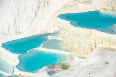 Pamukkale, mavi suyla doğal havuz, Türkiye