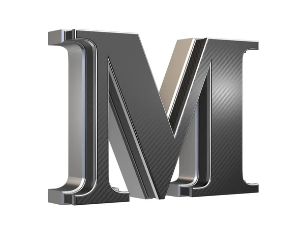 Uppercase Letter M — Stock Photo, Image