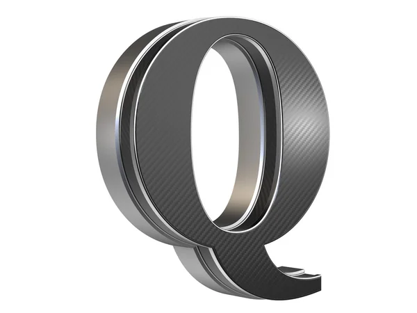 Wielka litera Q — Zdjęcie stockowe