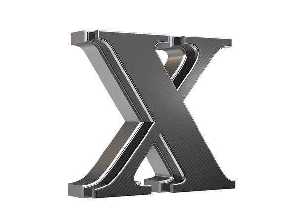 Wielka litera X — Zdjęcie stockowe