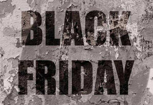 Banner zum Black Friday — Stockfoto