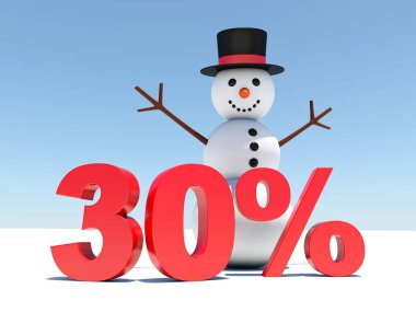 yüzde 30 indirim