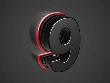 Fütüristik sayı 9 dokuz