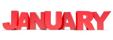 Ocak Takvim arka plan