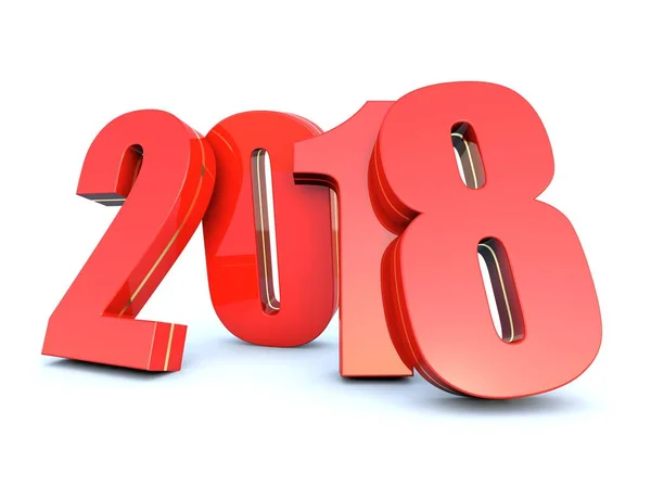 2018 calendar background — Stock Photo, Image