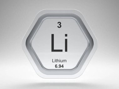 Lityum öğesi simgesi
