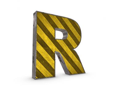Sarı harf R