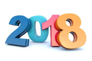 2018 Takvim arka plan