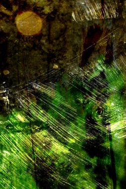 Kalın yeşil doku veya arka plan tezat