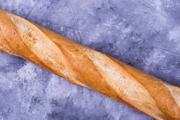 French bread baguette, made from flour