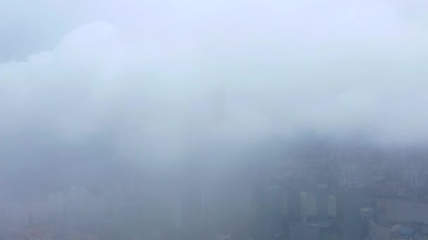Shanghai Skyline Avec Des Gratte Ciel Urbains Modernes Chine — Video