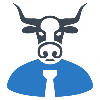 Boğa Şef düz simgesi