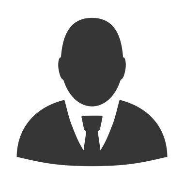 Kullanıcı profili düz simgesi