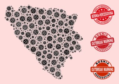 Bosna-Hersek Mozaik Haritası ve Çizilmiş Damgaların Salgını