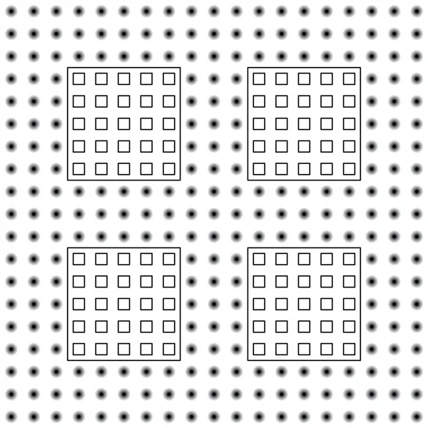 Engano Visual Ilusão Óptica Moderna Formas Engraçadas Impossíveis Enigma — Vetor de Stock