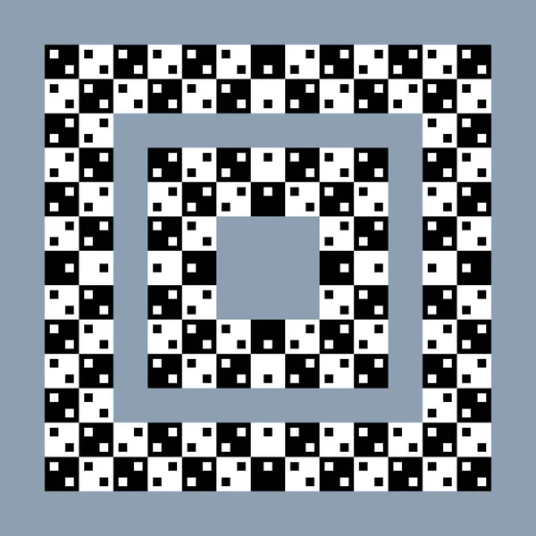 Visuella Paradox Optisk Illusion Hypnotiska Vanföreställning Spinn Och Rörelse Vektor — Stock vektor