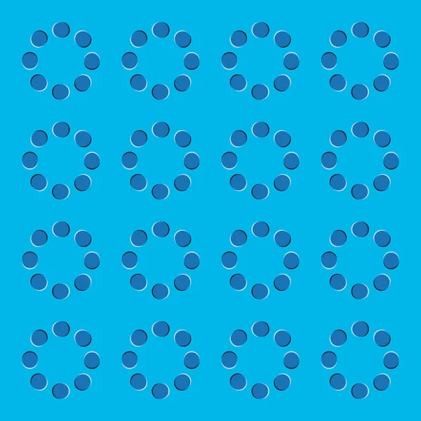 Illusion Optique Blocs Colorés Formes Différentes — Image vectorielle