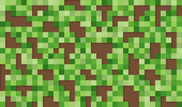 Vektorhintergrund Vektorillustration Abstrakter Quadrate Und Pixel Farbige Quadrate Mit Schatten — Stockvektor