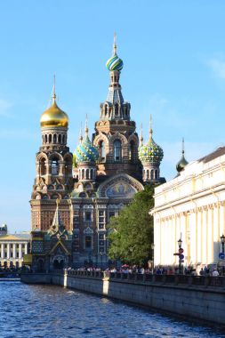 Kurtarıcımız kan üzerinde Saint Petersburg Katedrali