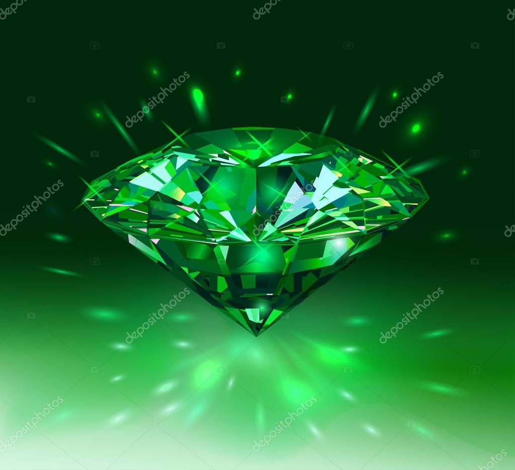 Emerald Gem Wallpaper