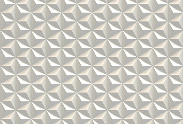 Kusursuz desen. Kusursuz bir geçmişi var. Siyah beyaz çokgen dekoratif panel. 3 Boyutlu Resim.