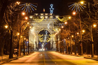 Arch Triumph (Arcul de Triumf) Bükreş Romanya