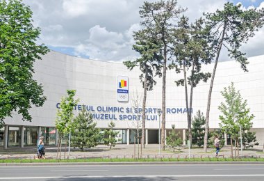 Bucharest, Romanya - 15 Mayıs 2016. Romanya'nın Olimpiyat Komitesi
