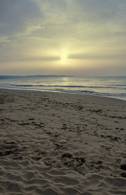 Deniz, kum ve temiz su, Karadeniz kıyı Sunrise