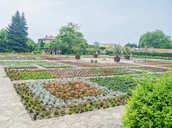 Balchik, Bulharsko - 19. června 2016. Botanické zahrady Balčik — Stock fotografie