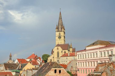 Lutheran Katedrali, Saint Mary, Transilvanya en ünlü Gotik tarzı kilisede