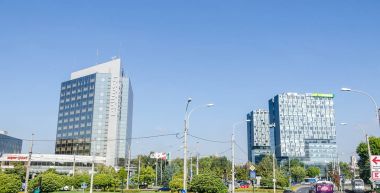 İş binaları ile Meydanı 