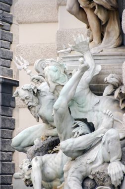Vienna, Avusturya - 8 Mayıs 2012. İmparatorluk Sarayı Hofburg ziyaret