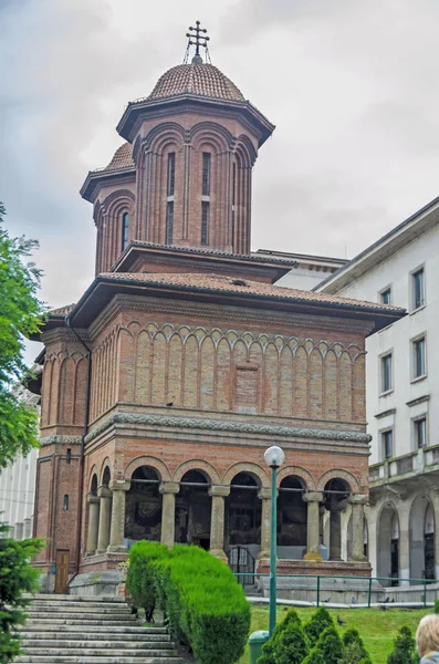 Den kyrkan Kretzulescu bygga av Iordache Cretulescu 1720-1722. — Stockfoto