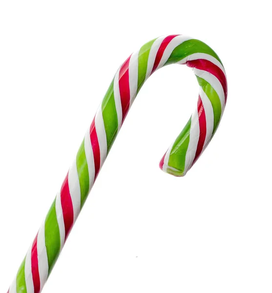 Palos de Navidad de caramelo de colores vivos, piruletas, forma de espiral —  Fotos de Stock