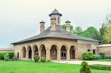 Bucharest, Romanya - 30 Nisan 2017: Palace Mogosoaia B yakınındaki