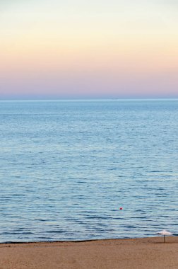 Albena, Bulgaristan Karadeniz sahilinde tek güneş şemsiyesi